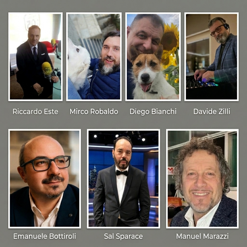 The team behind ITALIA UNLIMITED TV and MC2